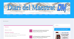 Desktop Screenshot of diaridelmaestrat.com